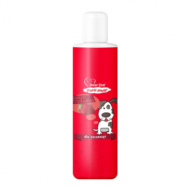 ხილის ნაზი შამპუნი ლეკვებისათვის / Strawberry shampoo for puppies